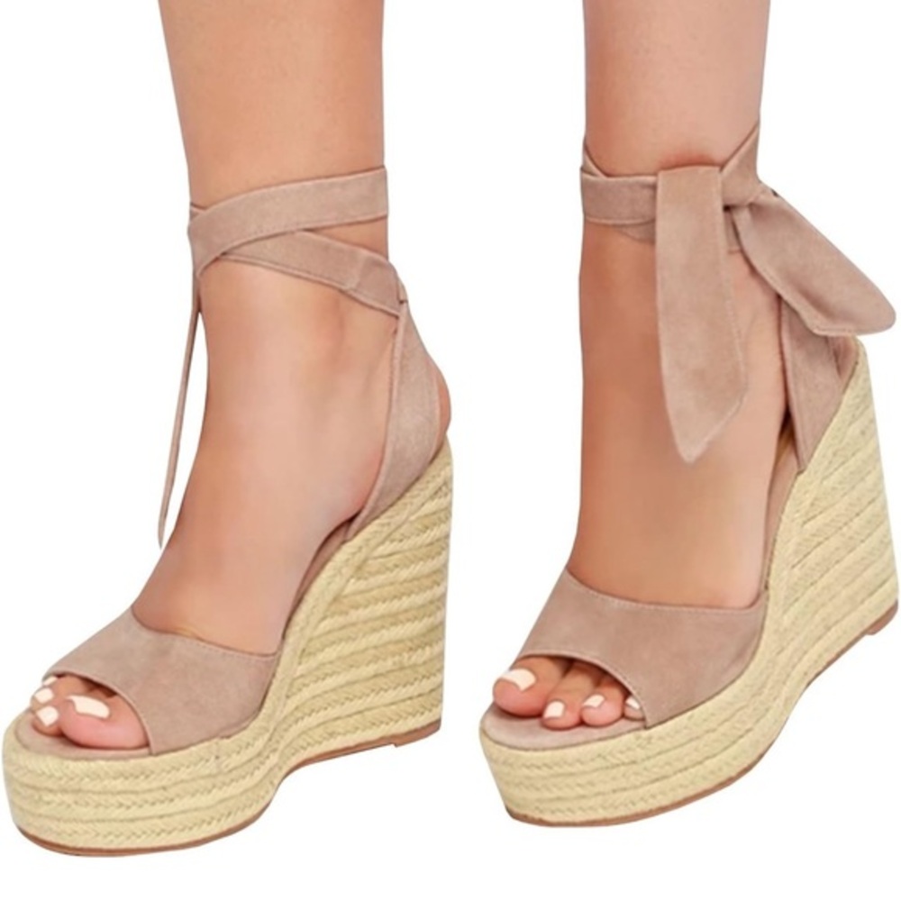 Pink Espadrille Sandal - Size 7.5